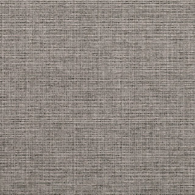 Close-up of Leon Anthracite charcoal grey crosswoven textile with fine tonal slubs