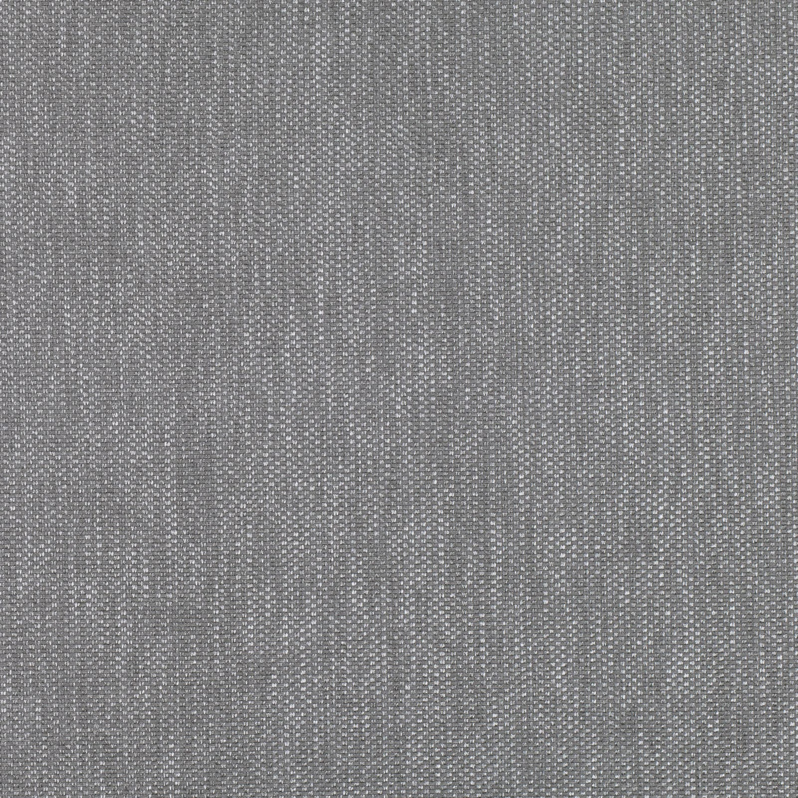 Close-up of cool indium grey fabric with fine flecked woven texture