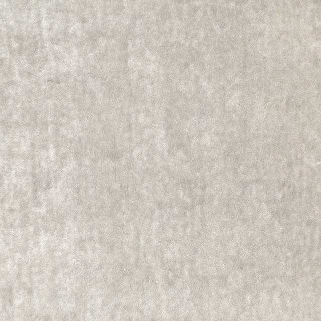 Pale feather grey fabric with softly mottled, cloudy brushed texture