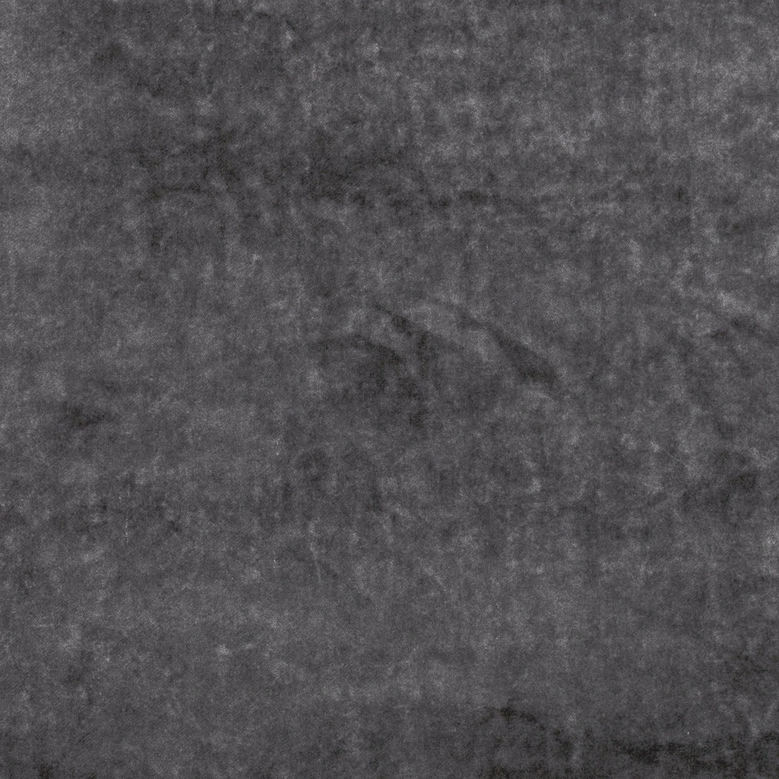 Dark charcoal-grey fabric with cloudy mottling and a soft, brushed surface