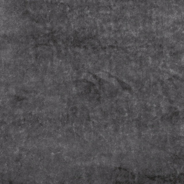 Dark charcoal-grey fabric with cloudy mottling and a soft, brushed surface