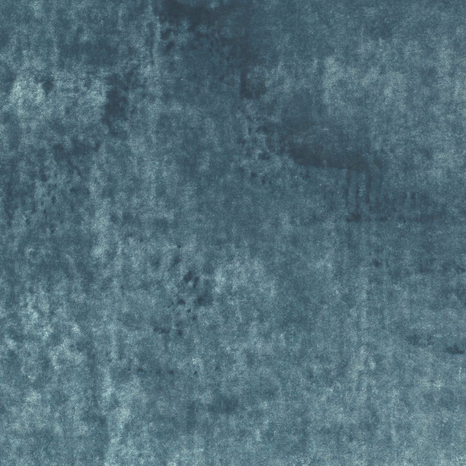 Smoky blue-teal Musa Tapestry with cloudy, softly lustrous mottled texture