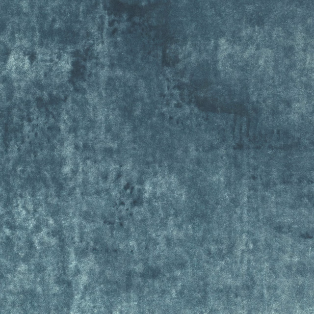 Smoky blue-teal Musa Tapestry with cloudy, softly lustrous mottled texture