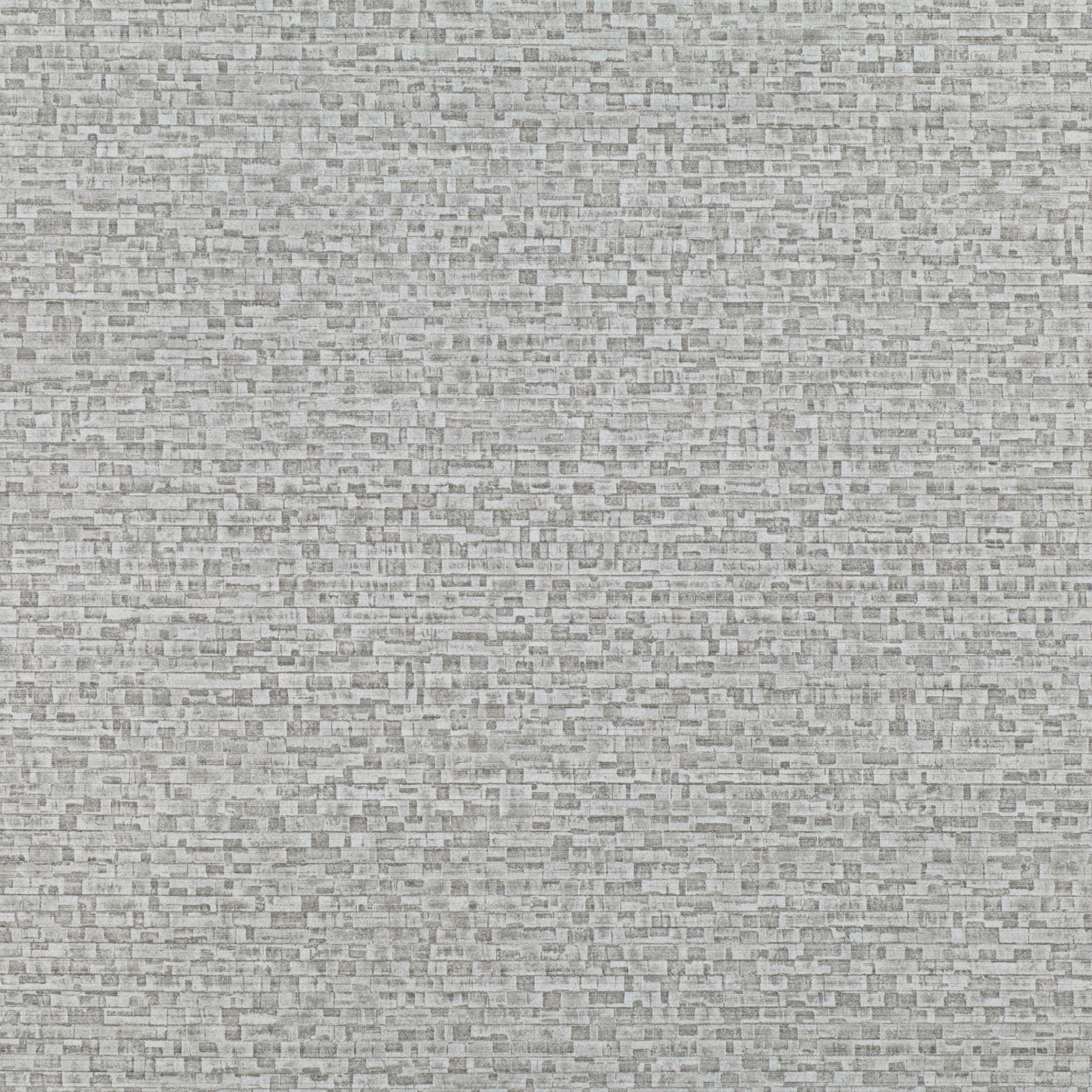 Cool glacier-grey wallpaper with fine irregular rectangular texture and subtle horizontal striations