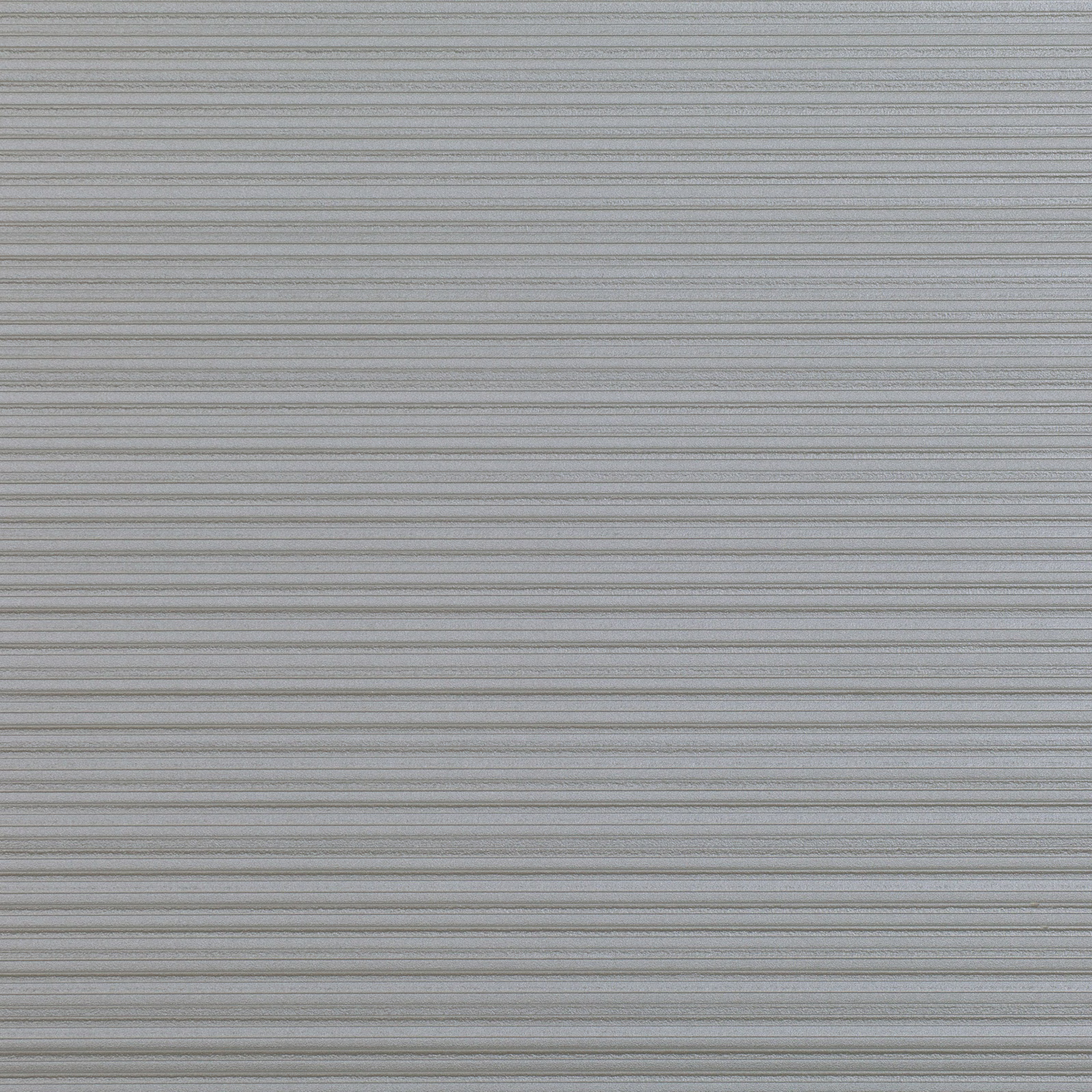 Cool glacier-grey wallpaper with fine horizontal silver and graphite striations