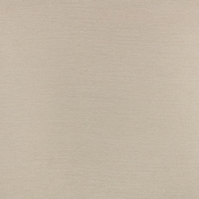 Close-up of warm sandstone beige fabric with a fine, even woven texture