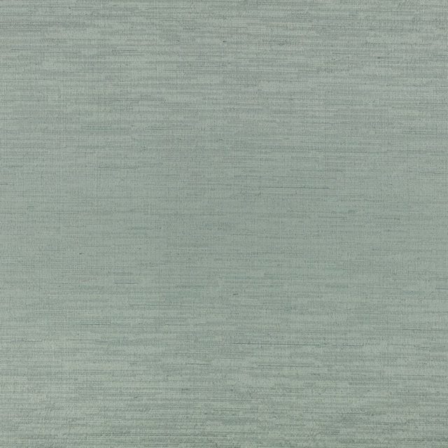 Muted jade-green textile with delicate horizontal slub lines and soft tonal variation