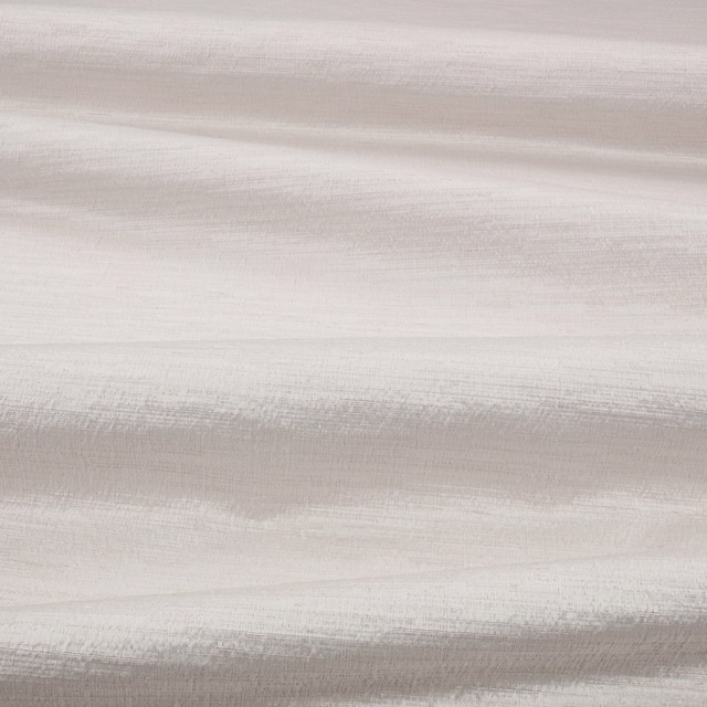 Pale silver-grey fabric with broad horizontal brushed striations and fine woven texture