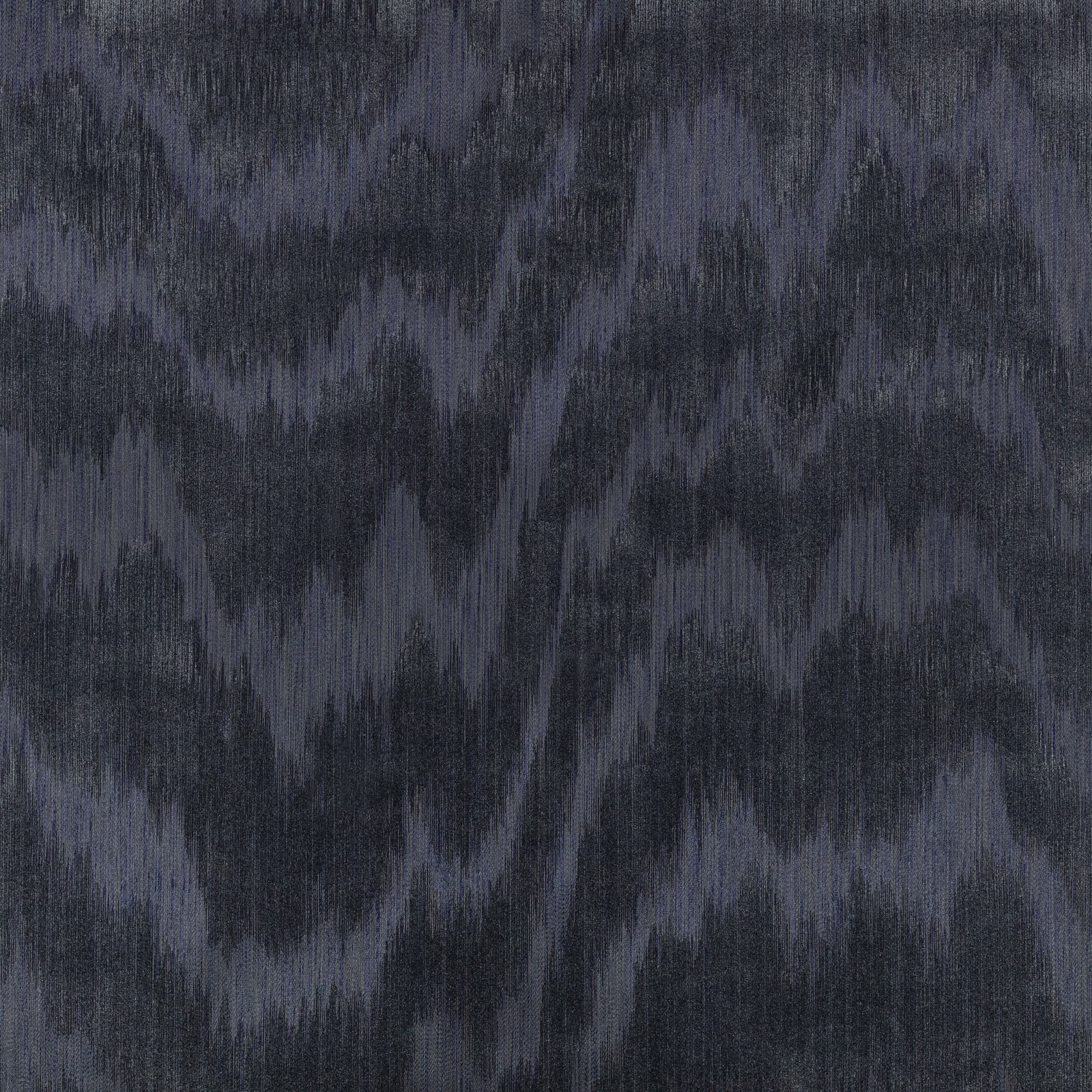 Charcoal wallpaper with smoky slate-grey vertical abstract brush marks and fine striations