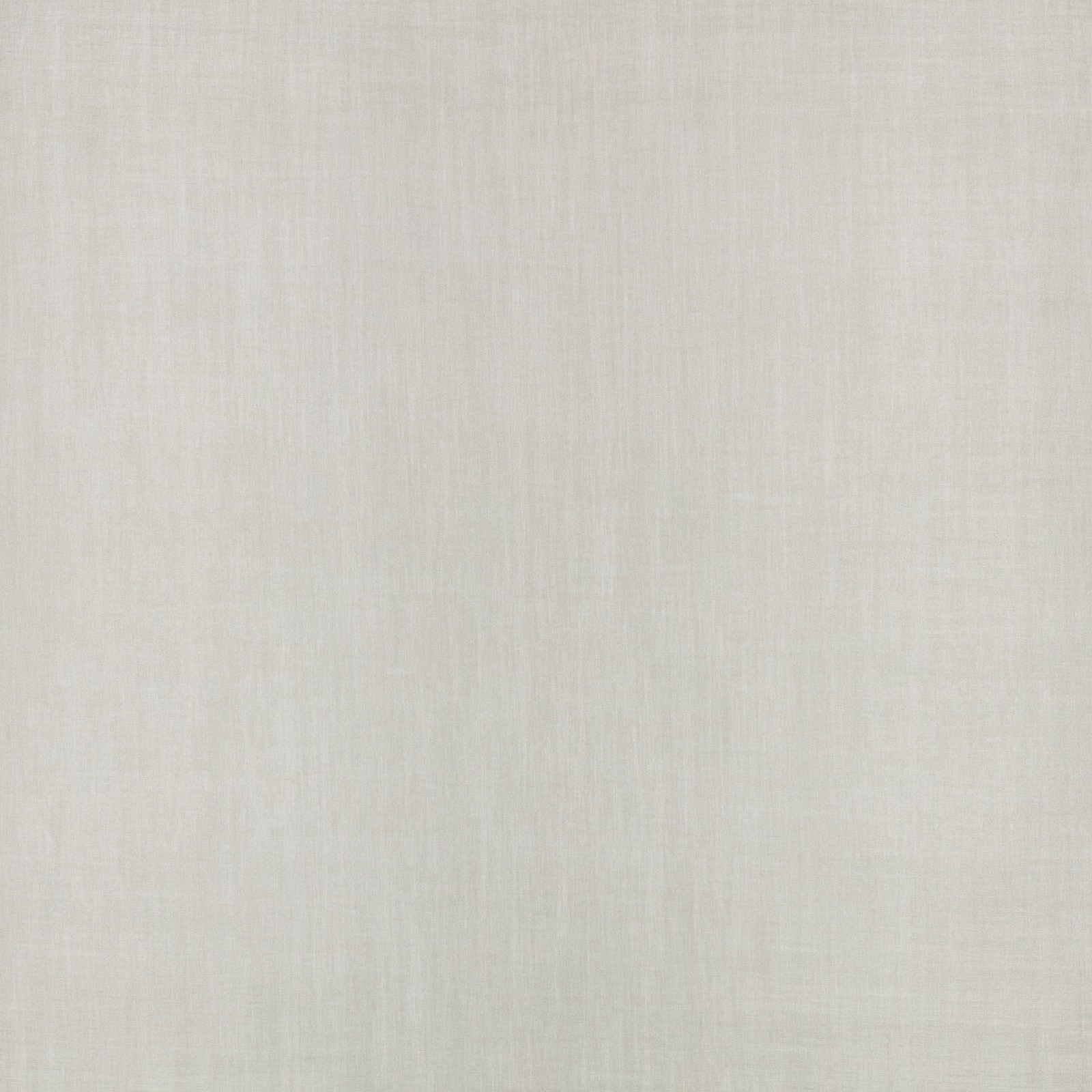 Pale warm-grey wallcovering with fine vertical linen-like striations and subtle tonal variation