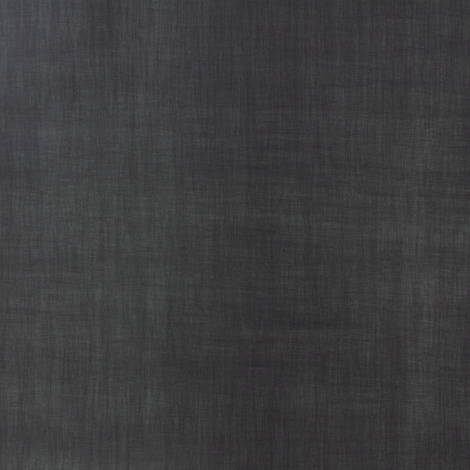 Deep charcoal grey wallcovering with subtle crosshatched linear texture and shadowed tonal variation