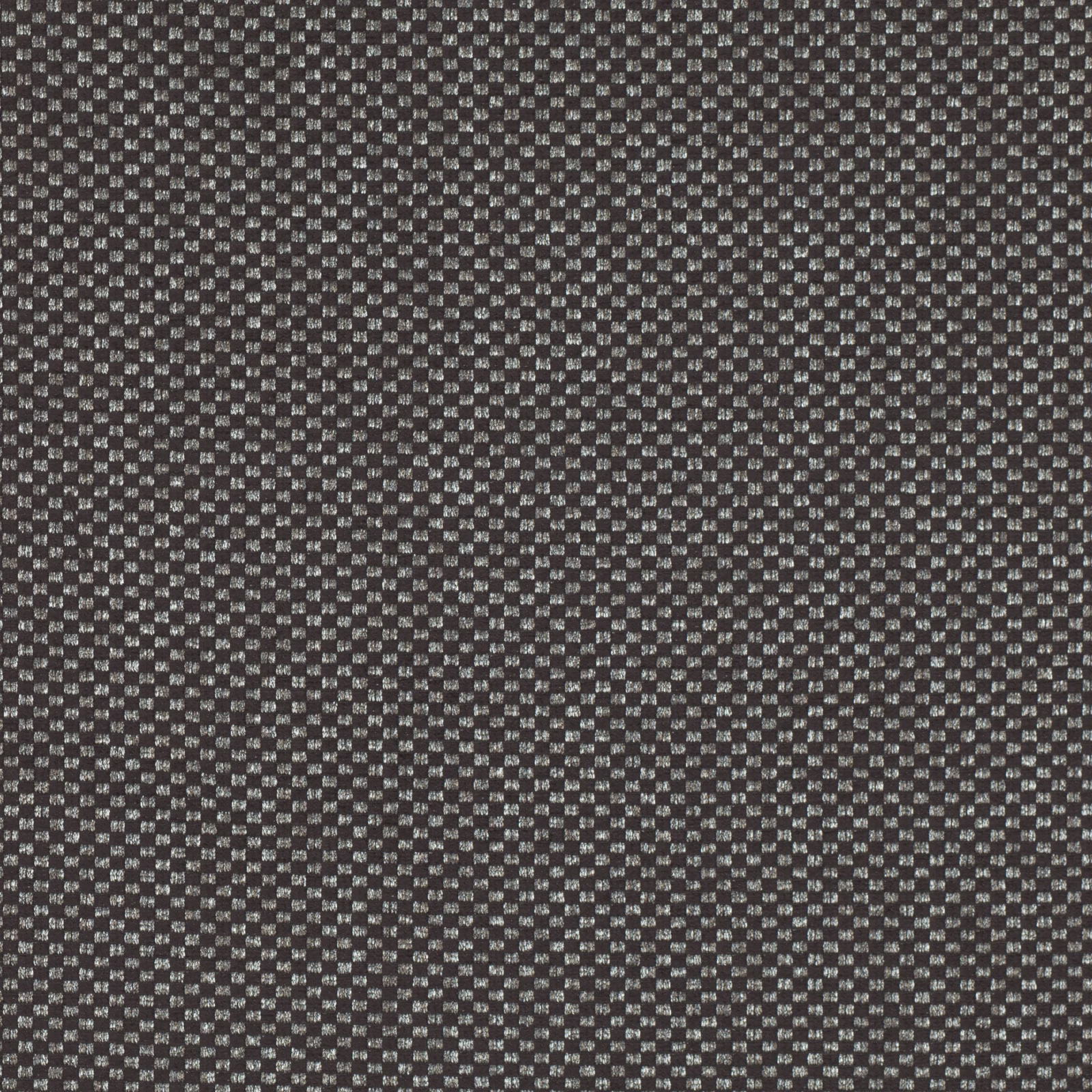 Dark charcoal-grey textile with a tightly woven pale micro-check texture
