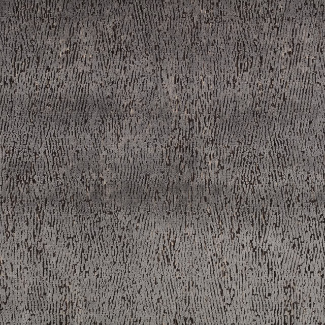 Close-up of dark eucalyptus-grey textile with broken vertical woven marks
