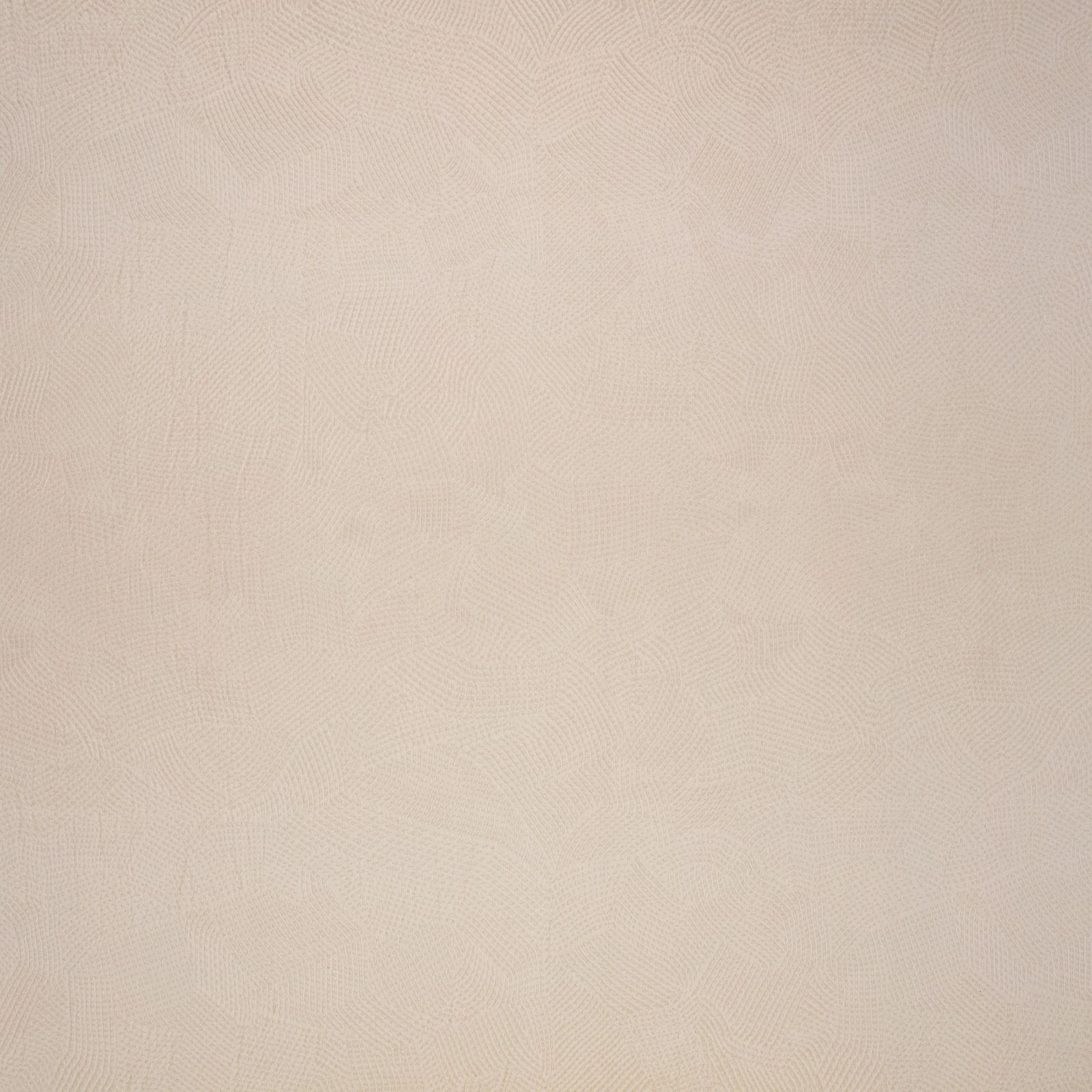 Pale ivory-beige Boa Pampas fabric with a subtle looping tonal woven motif