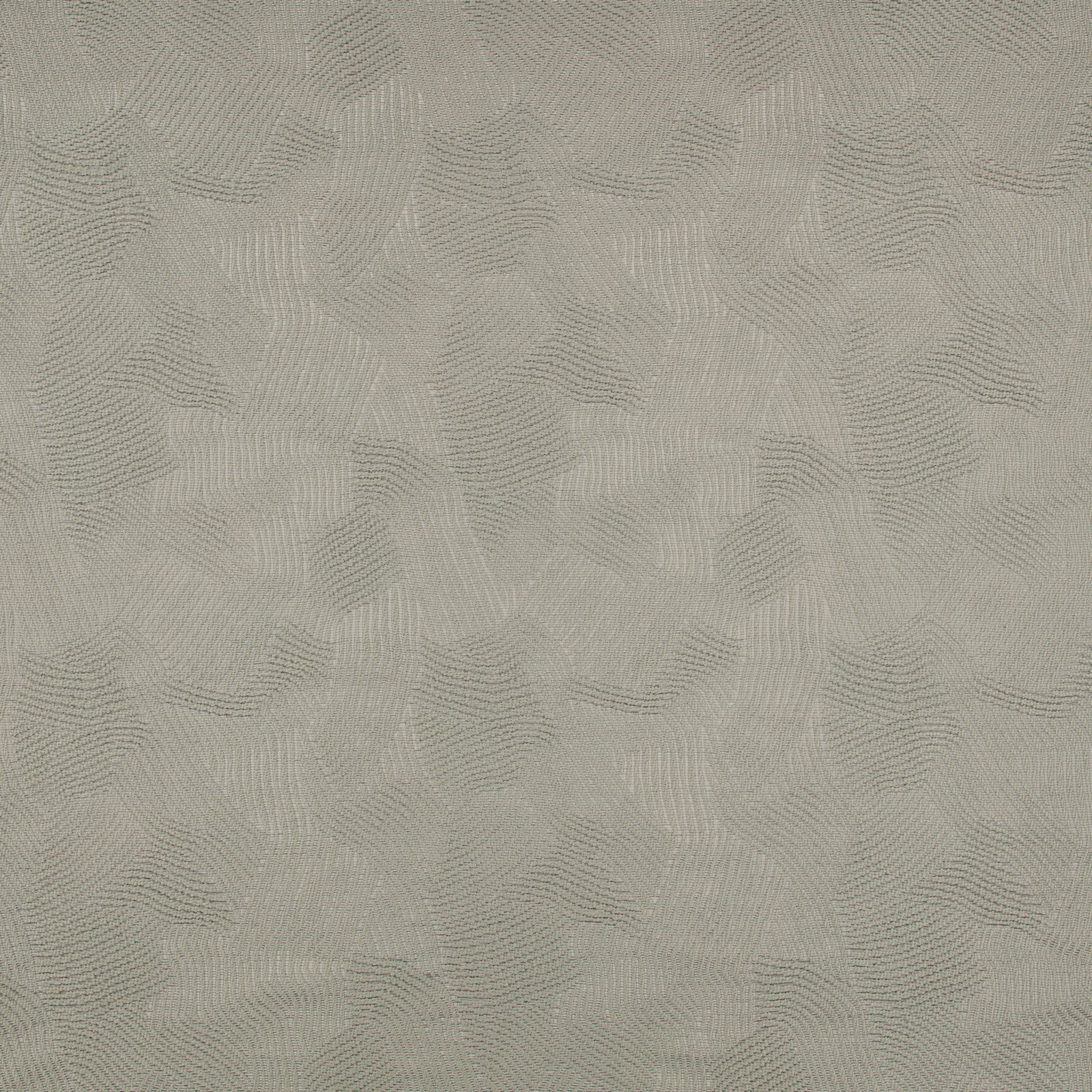 Pale mineral greige fabric with repeating curved contour lines and subtle woven texture
