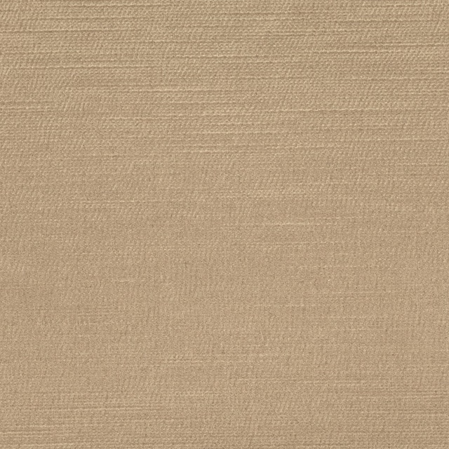 Warm taupe-beige fabric swatch with fine horizontal woven texture
