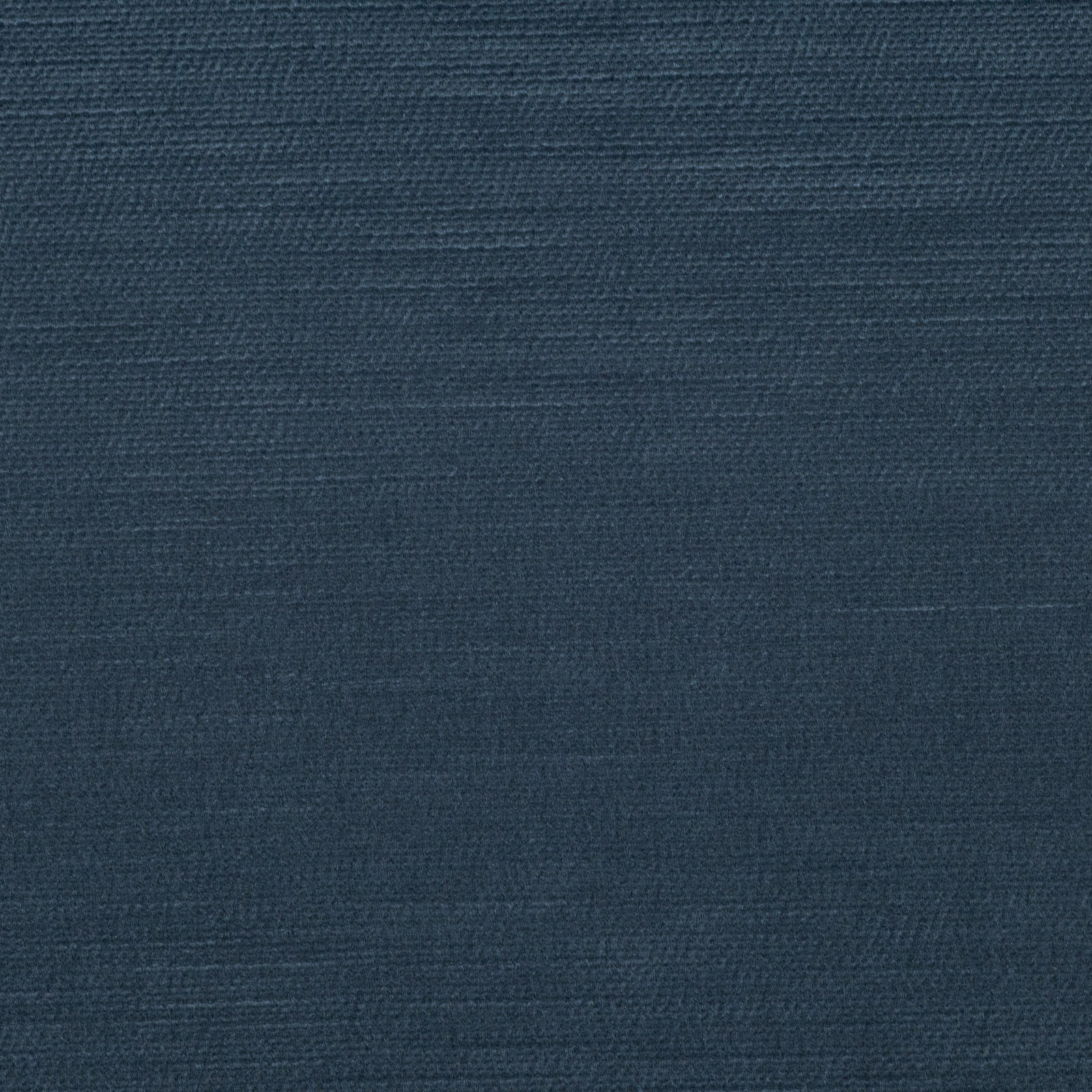 Close-up of dark blue-grey woven fabric with fine horizontal striations