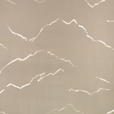 Warm taupe wallpaper with scattered ivory mineral-like lines and fine woven texture