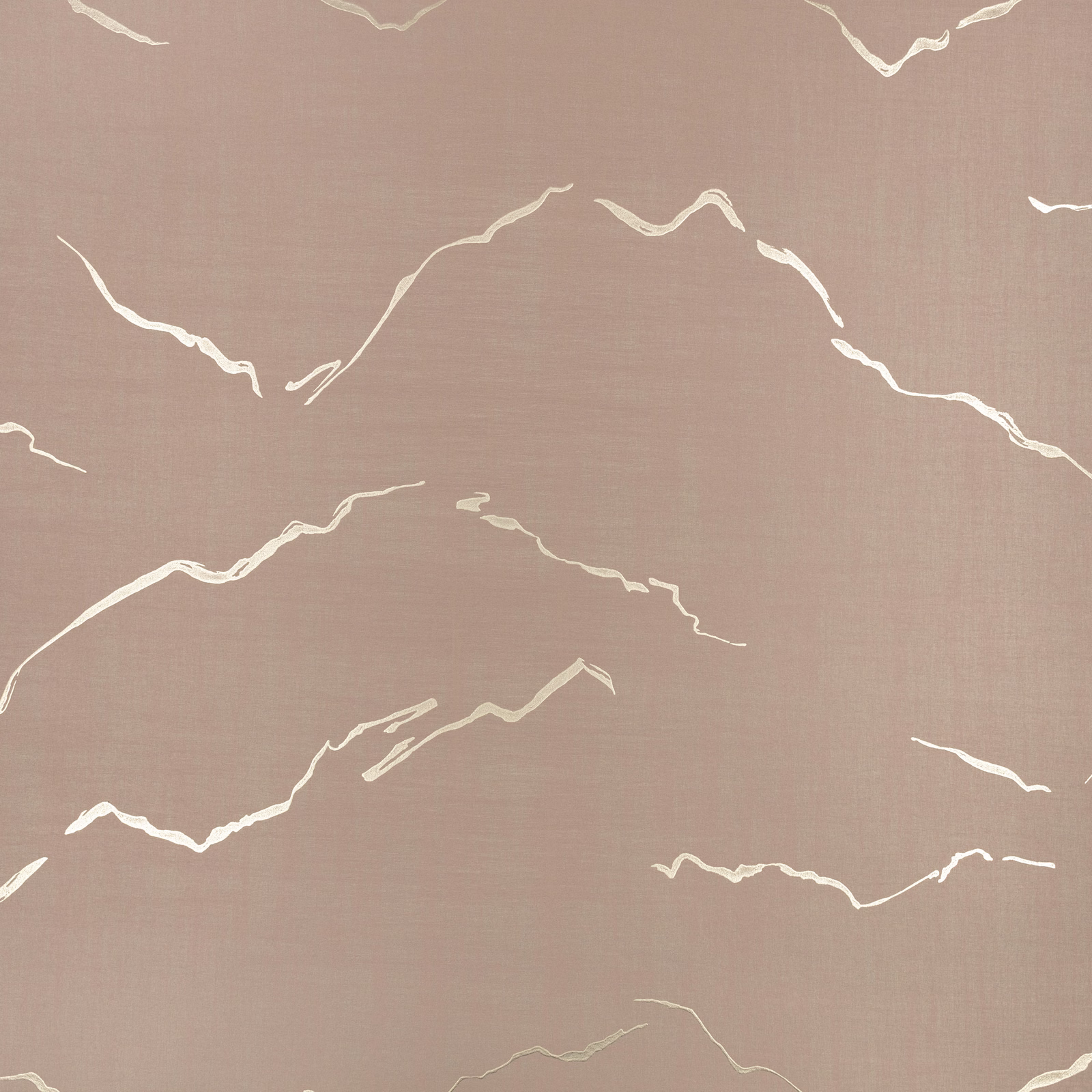 Muted taupe wallpaper with scattered ivory, mineral-like crack lines and subtle grain