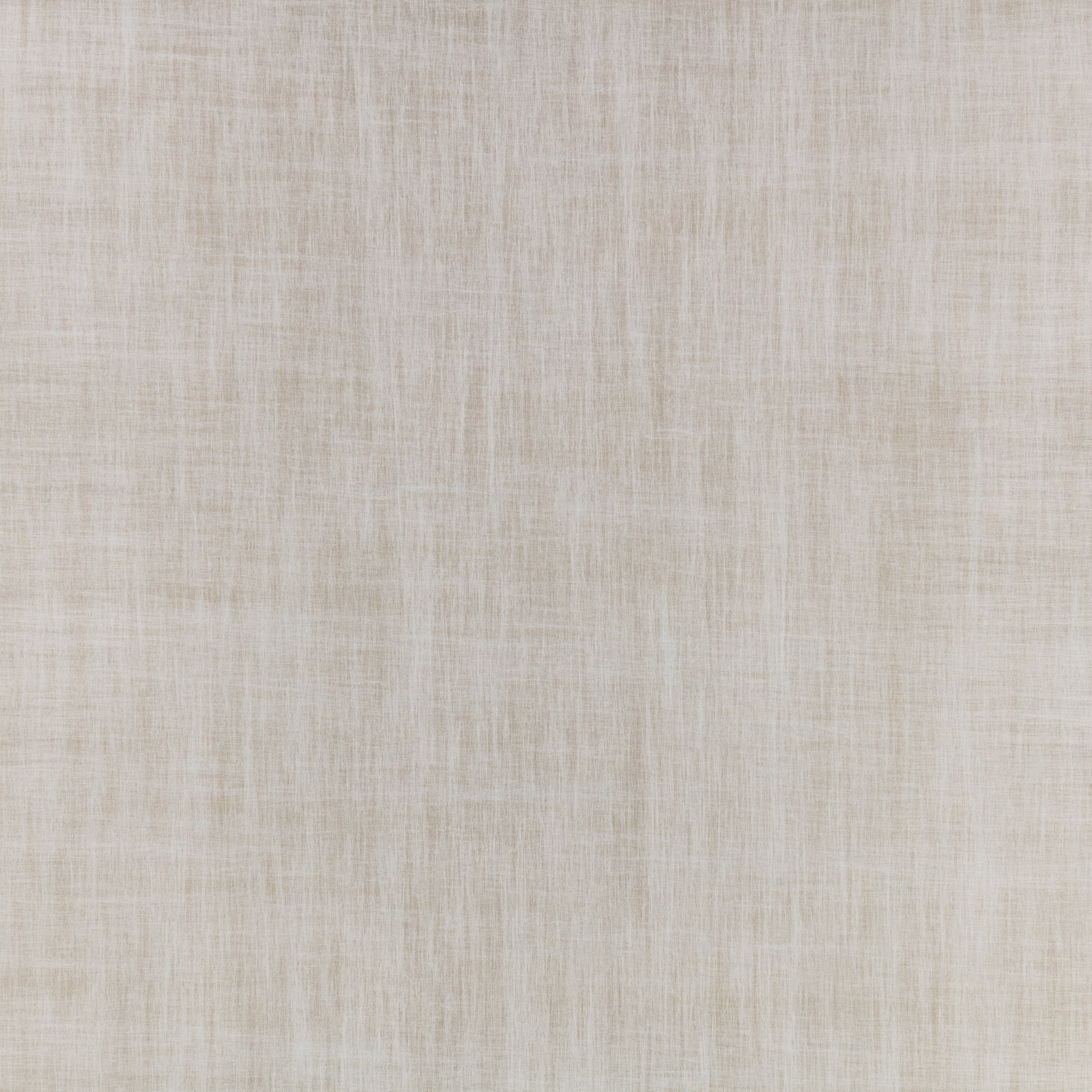 Pale greige wallcovering with subtle vertical crosshatch and linen-like textured surface