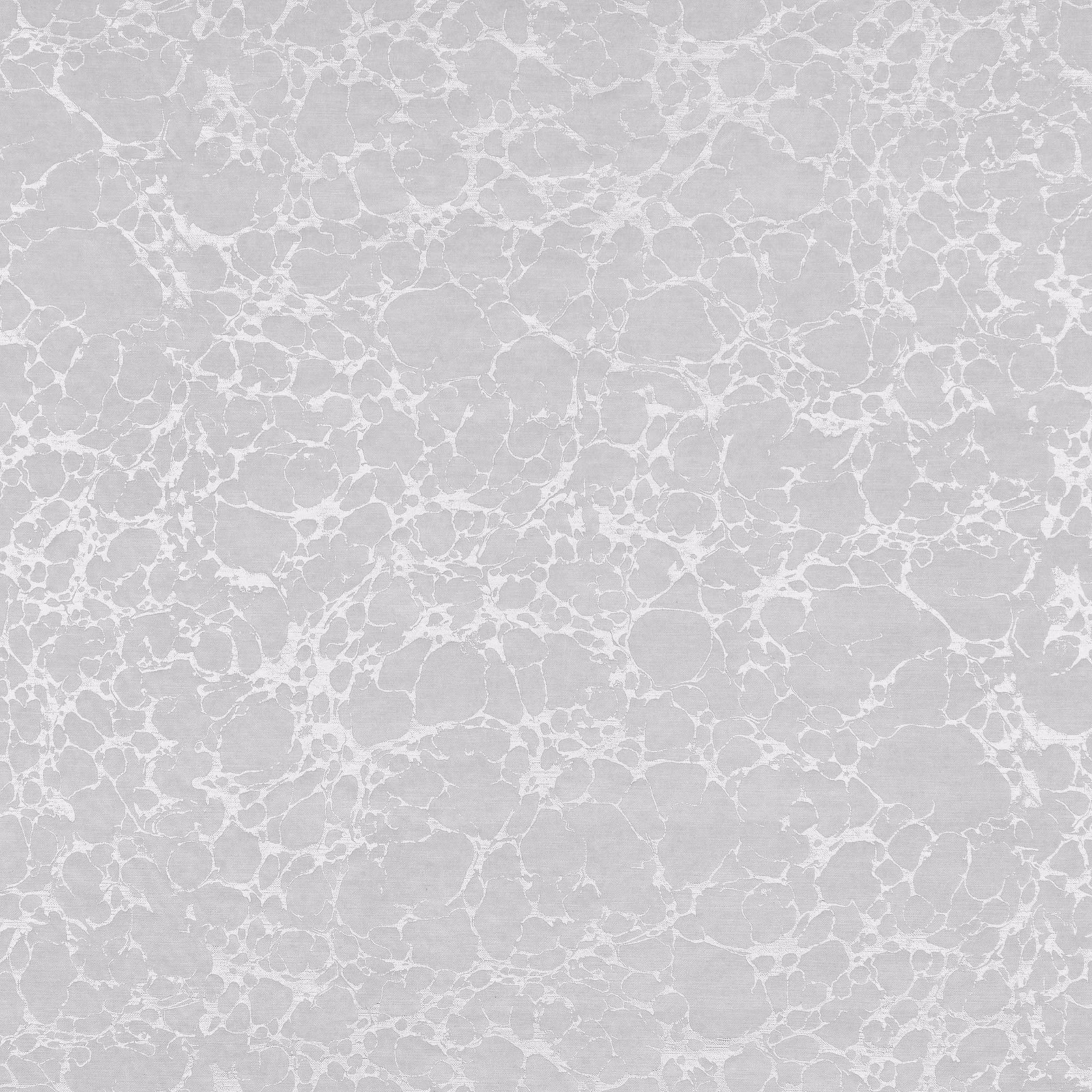 Pale Frost-grey fabric with delicate white branching marble veining across a smooth surface