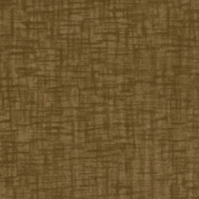 Warm caramel-brown textile with an irregular dark crosshatch weave and softly mottled texture