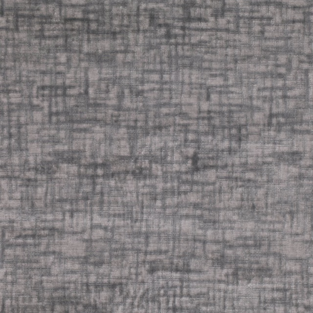 Cool glacier grey fabric with layered charcoal crosshatch weave and mottled texture