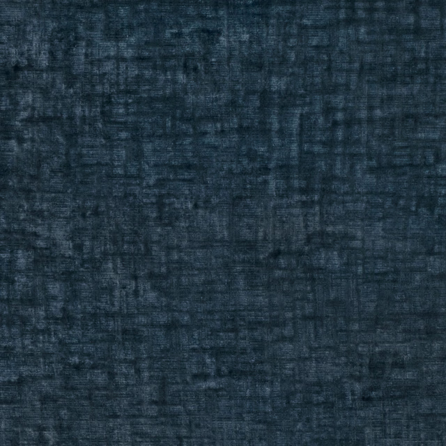 Deep blue-black textile with mottled crosshatch weave and softly textured surface