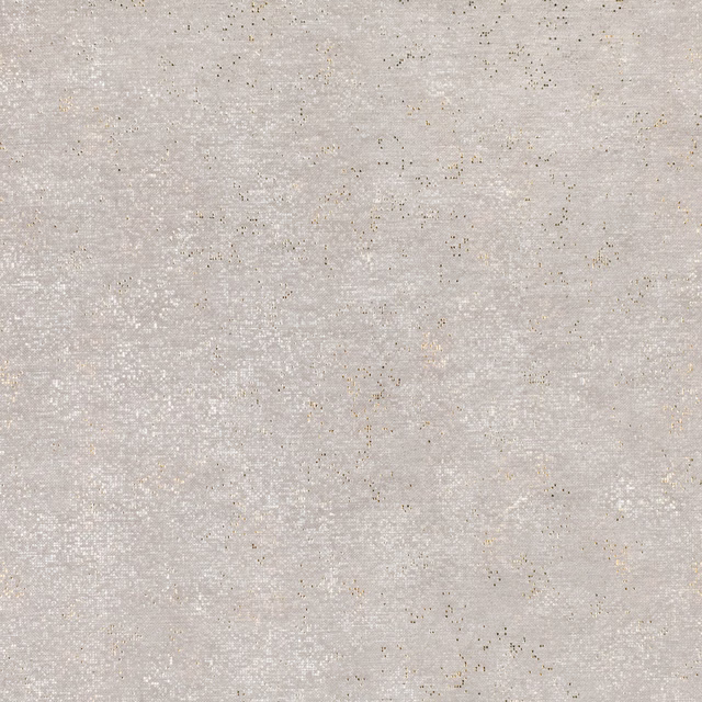 Pale warm-grey woven fabric with tiny dark flecks and soft mottling