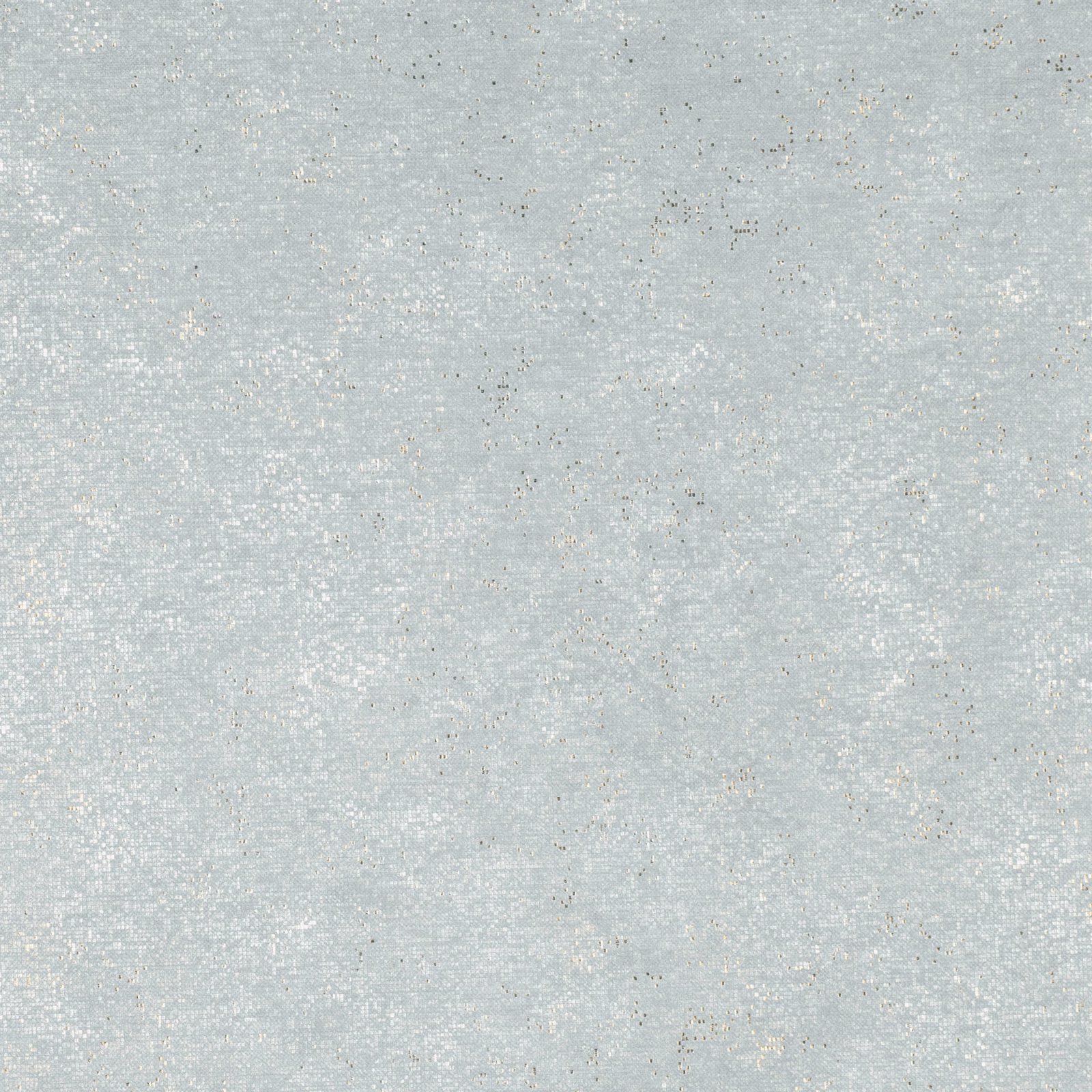 Pale icy blue-grey mottled textile with fine woven grain and soft glints