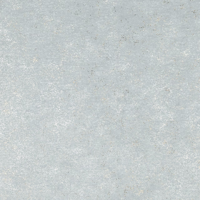 Pale icy blue-grey mottled textile with fine woven grain and soft glints