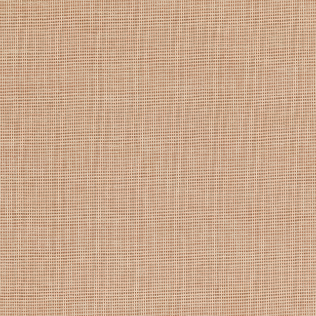 Muted peach-spice fabric with a fine, even small-grid woven texture