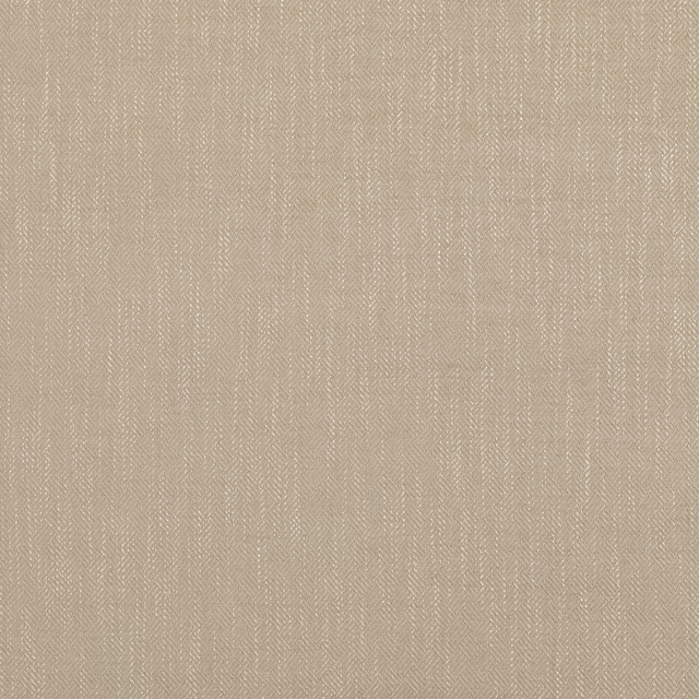 Soft stone taupe woven fabric with a fine, light-catching chevron texture