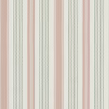 Blush pink and sage green vertical stripes with fine dotted woven lines