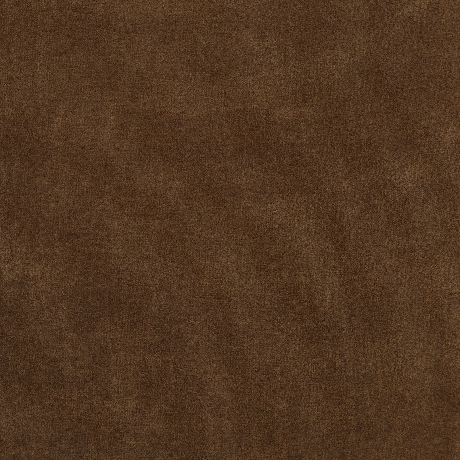 Close-up of deep chocolate brown fabric with subtle softly mottled surface texture