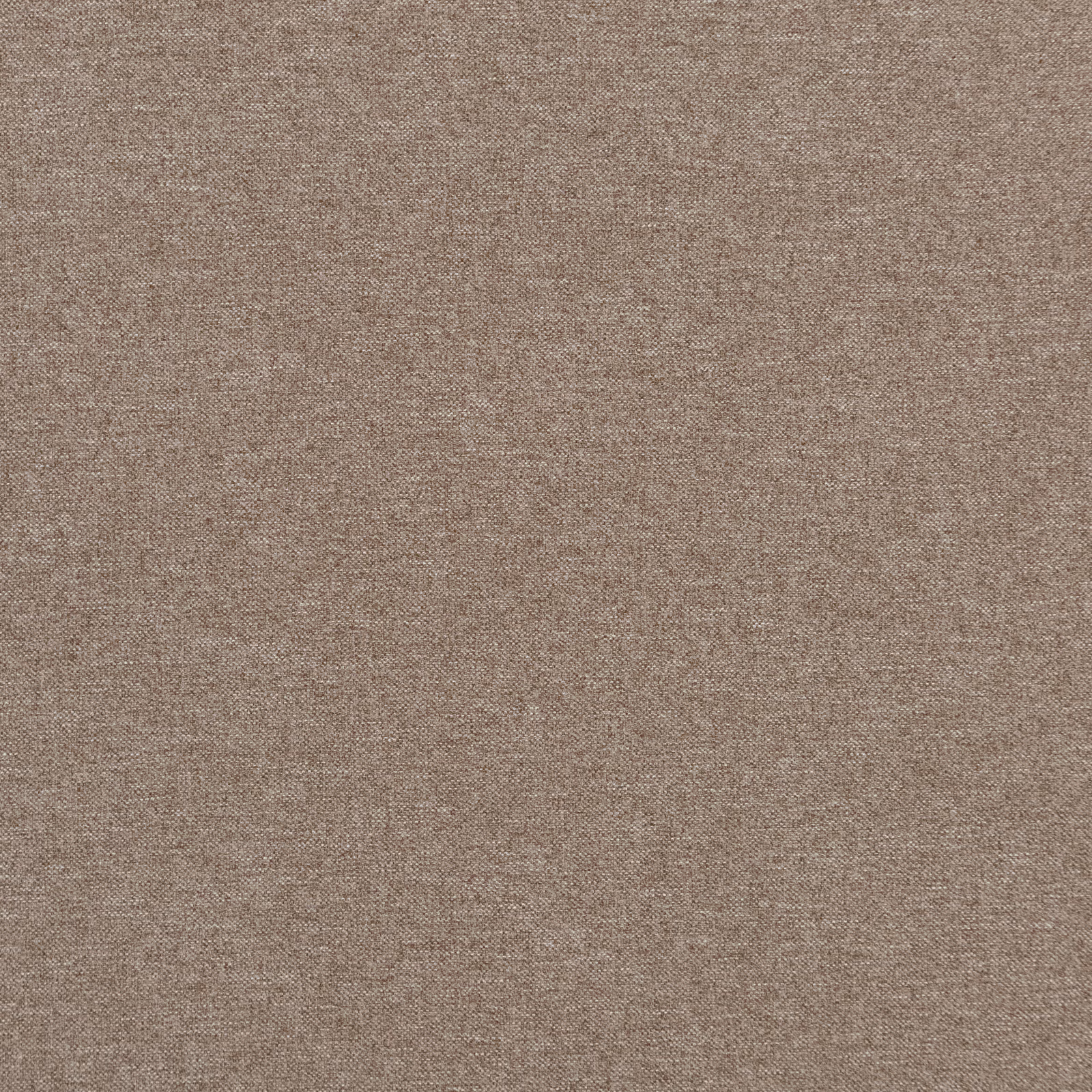 Close-up of warm taupe plain weave with fine flecked texture