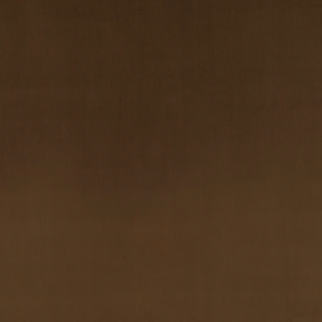 Deep chocolate brown velvet swatch showing a soft directional pile and subtle tonal shading