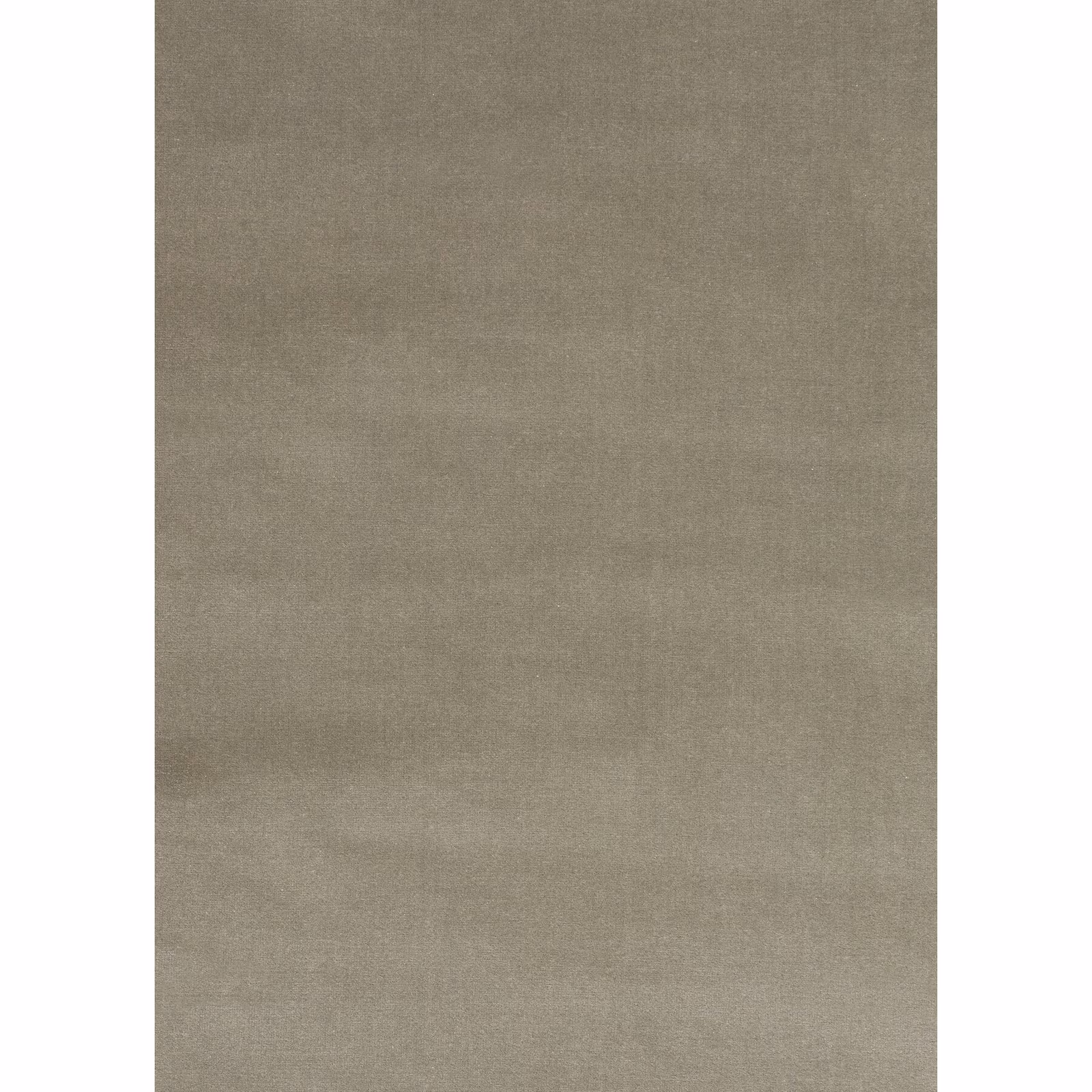 Close-up of softly textured pewter taupe weave with subtle horizontal tonal bands