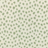Soft sage-green flecks scattered across a cream woven Lyme Green fabric