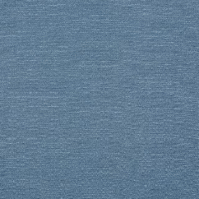 Muted azure blue fabric with a fine, subtly crosshatched woven texture