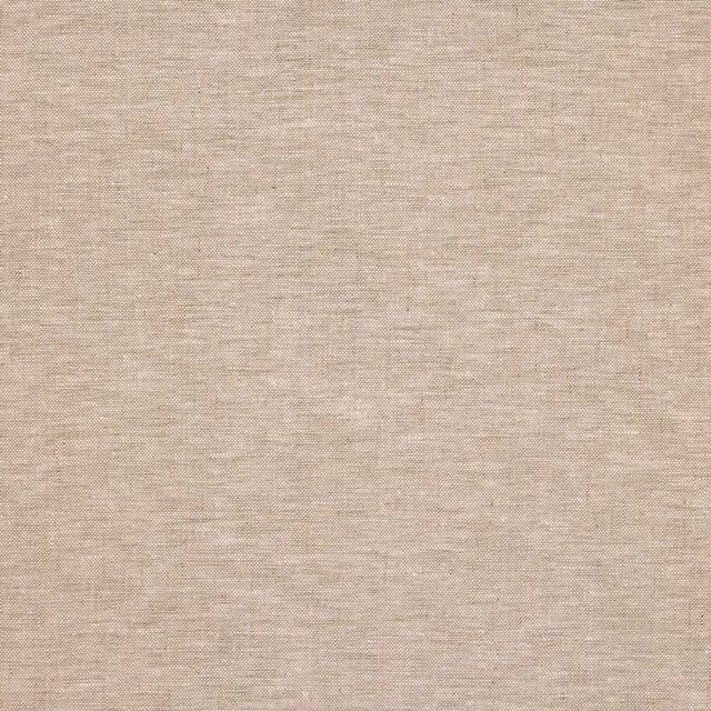 Warm flax-beige linen with a fine, softly irregular plain-woven texture