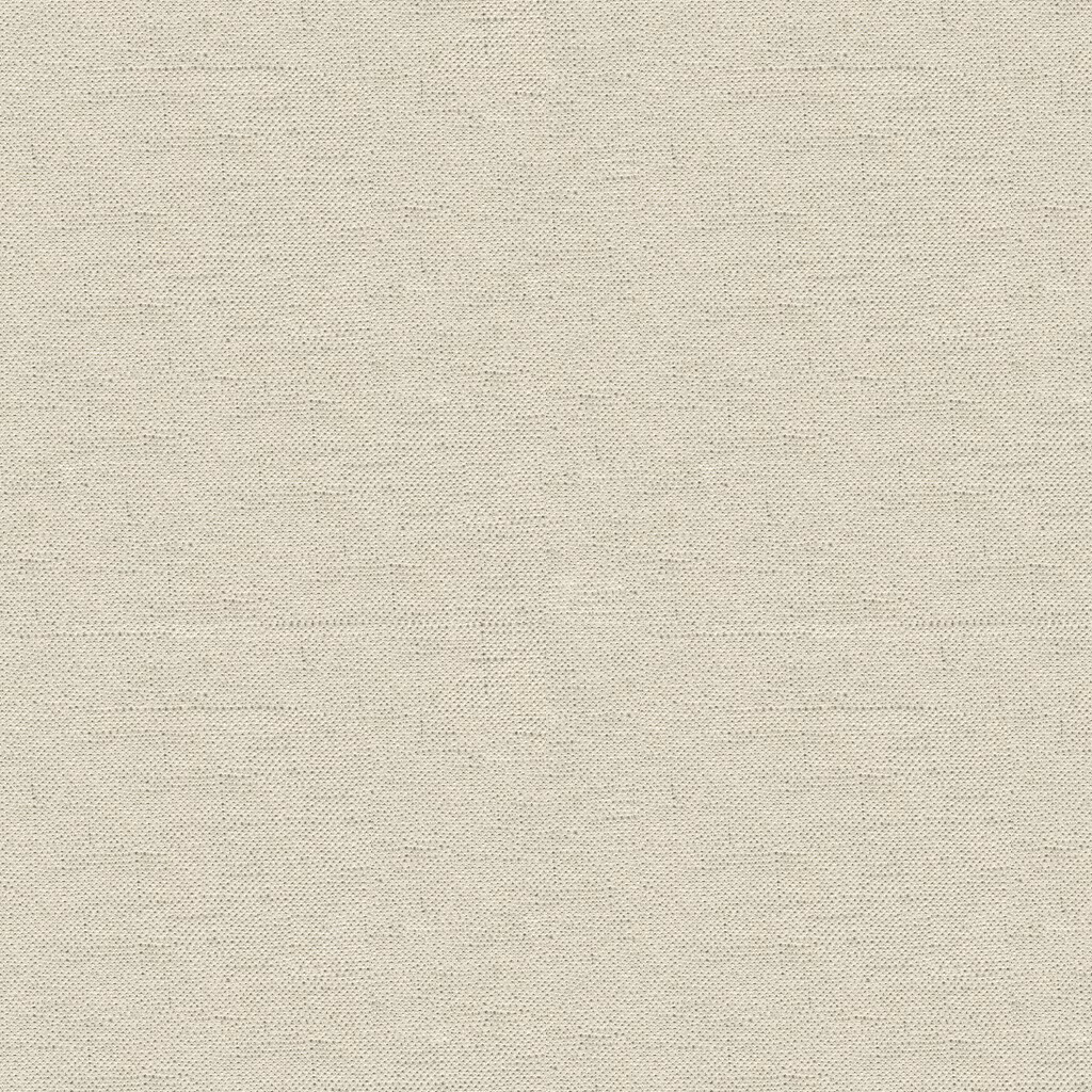 Pale silver-grey linen cotton fabric with fine horizontal plain-weave texture