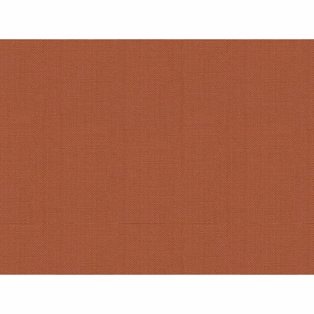 Muted coral terracotta linen with a fine, even plain weave