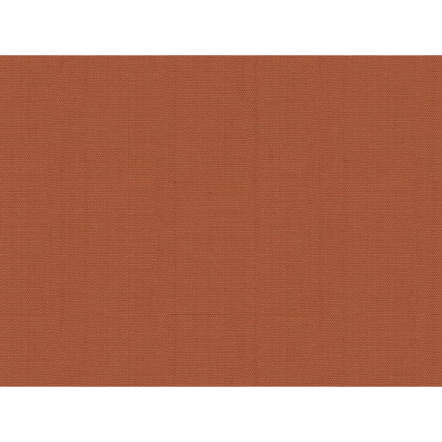 Muted coral terracotta linen with a fine, even plain weave