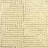 Pale natural-beige woven swatch with fine taupe geometric ropework lines