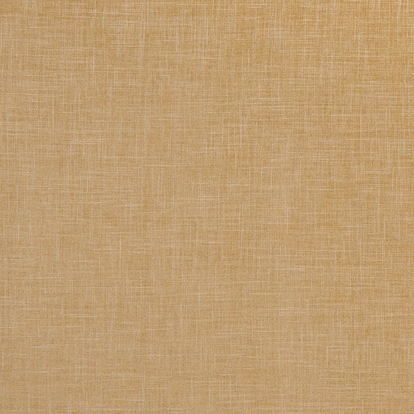 Warm camel-beige woven upholstery fabric with subtle cream crosshatch texture