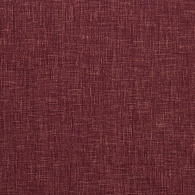 Deep damson plum woven fabric with irregular crosshatch slub texture