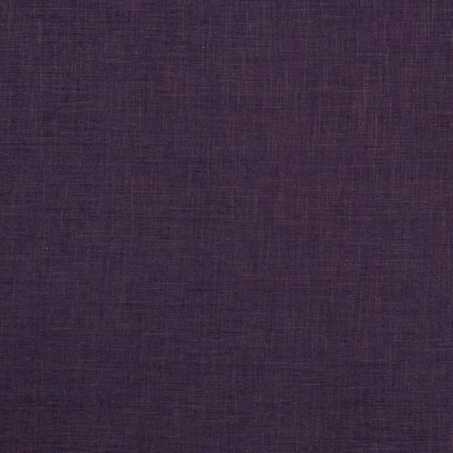 Deep grape-purple woven upholstery with subtle crosshatched texture and tonal depth