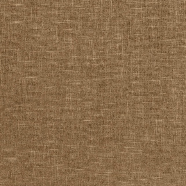 Muted moss-brown woven textile with fine crosshatched slubs and softly varied depth