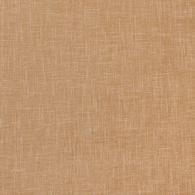 Warm pecan-brown woven swatch with fine pale crosshatch lines and slubby texture